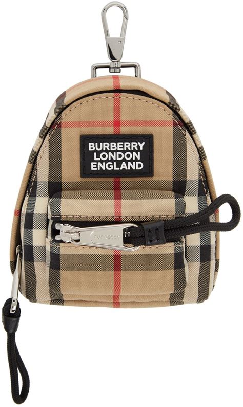 small burberry wallet with keychain|burberry backpack keychain.